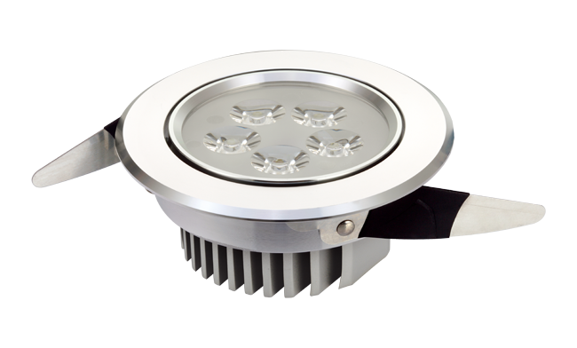 LED 5W 連體透鏡 天花燈 開(kāi)孔95mm  黃光白光中性光